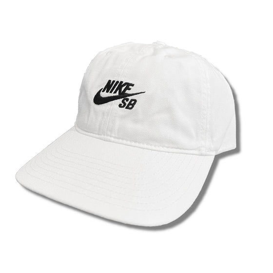Nike SB Club Cap - White/Black - M/L