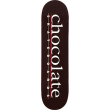  CHOCOLATE CAPPS THE BAR LOGO DECK - 8.5