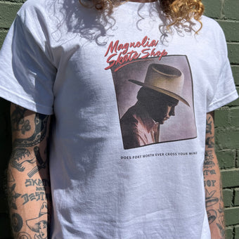 Magnolia Cross Your Mind Tee - White