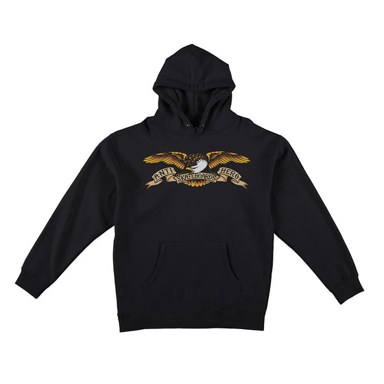 ANTI HERO EAGLE HOODIE - BLACK - XLARGE