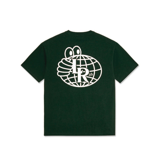 Last Resort Atlas Monogram Tee - Dark Green/White - Medium