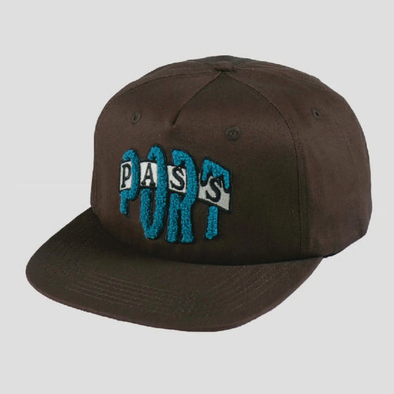 Pass~Port Bulb Logo Cap - Brown