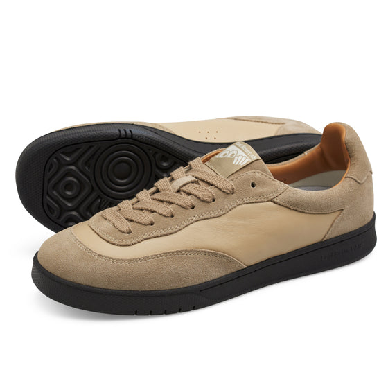 Last Resort AB CM001 Lo - Leather/Suede - Safari/Black