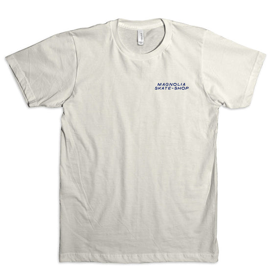 Magnolia Dallas Map Tee - Natural/Navy