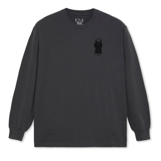 Polar Little Devils Long Sleeve Tee - Graphite - XL