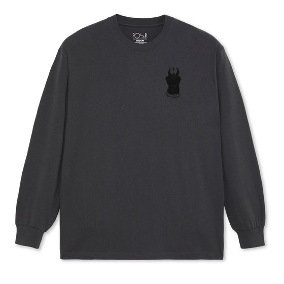 Polar Little Devils Long Sleeve Tee - Graphite - Large