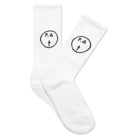 Fucking Awesome Records Socks - White/Black
