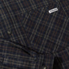 Polar Mitchell L/S Flannel Shirt - Navy/Brown - XL