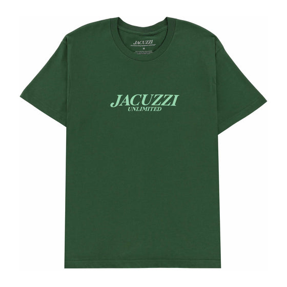 JACUZZI FLAVOR TEE DARK GREEN - LARGE