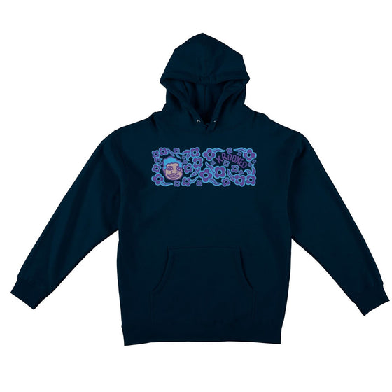 KROOKED SWEATPANTS REDUX HOODIE - NAVY - XLARGE