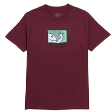  KROOKED CALL ME TEE - BURGUNDY - XLARGE