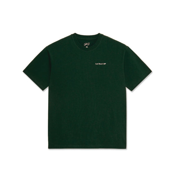 Last Resort Atlas Tee - Green/White - Large