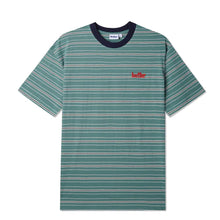  Butter Goods - Park Stripe Tee - Forest/White/Black - Medium