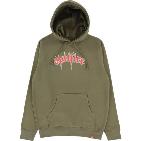SPITFIRE VENOM HOODIE - ARMY GREEN - LARGE