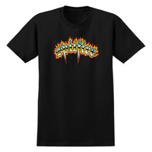  SPITFIRE CHROME VENOM TEE - BLACK - XLARGE
