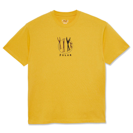 Polar Skate Co. Gang Tee - Orange Sorbet - XL