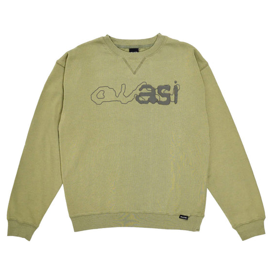 Quasi Lowercase Crew - Sage - XL