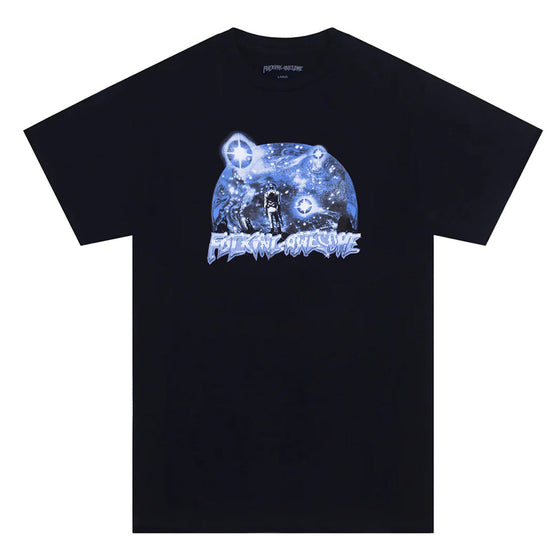 Fucking Awesome Spaceman Tee - Black - Large