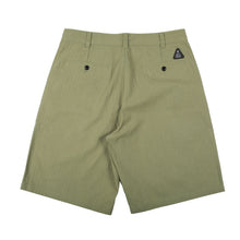  Theories Herringbone Bermuda Shorts - Sage - 34