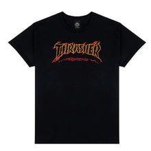  THRASHER CRACKED BY EXTEENAGER TEE - XLARGE