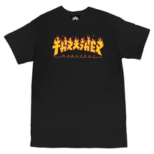  THRASHER GODZILLA FLAME TEE - BLACK - LARGE