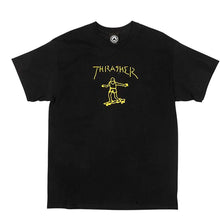  THRASHER GONZ LOGO TEE - BLACK - XLARGE