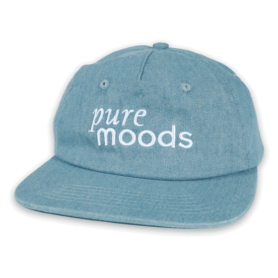 Theories Pure Moods Denim Strapback Hat