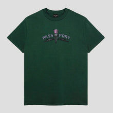  Pass~Port Thistle Embroidery Tee - Forest Green - Large