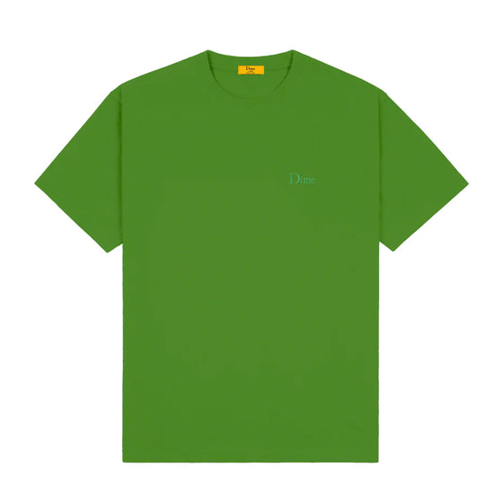 Dime Classic Small Logo T-Shirt - Green - Medium