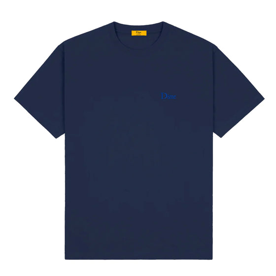 Dime Classic Small Logo T-Shirt - Navy - Medium