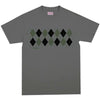 Frog Argyle Tee (Charcoal) - XL