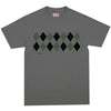 Frog Argyle Tee (Charcoal) - XL