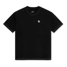  Last Resort AB Small Atlas Contrast Stitch Tee (Black) - Large