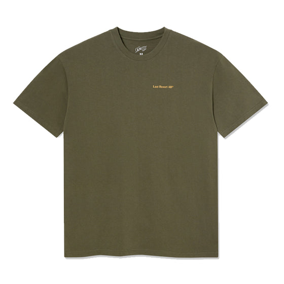 Last Resort Atlas Monogram SS Tee - Tactile Green - XL