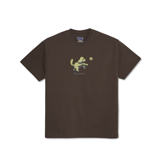 Polar Skate Co. Ball Tee - Chocolate - Medium