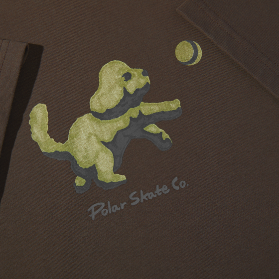 Polar Skate Co. Ball Tee - Chocolate - Medium