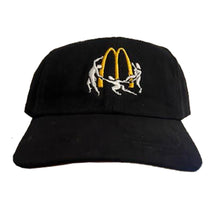  Bleach Quarter Pound 6 Panel Hat - Black