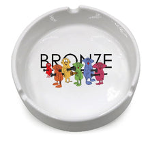 Bronze 56K Bolt Ashtray - White