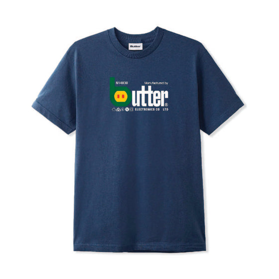 Butter Goods - Electronics Tee - Denim - Large