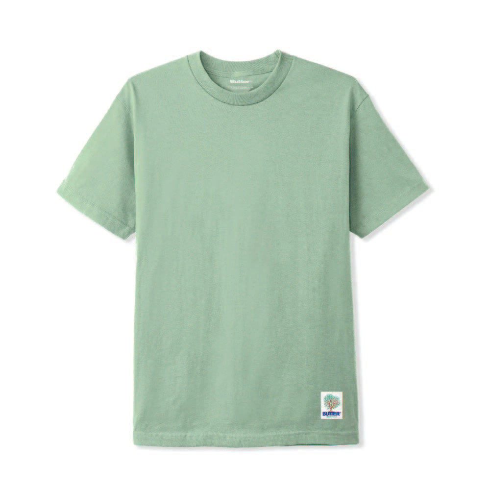 【BUTTER GOODS】 Organic Tee - Chestnut Butter Goods - Organic Tee - Green Tea - Large – Magnolia