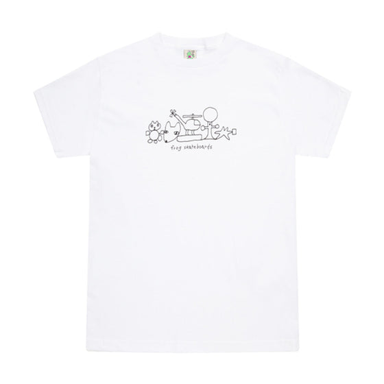 Frog Chopper Tee - White - XL