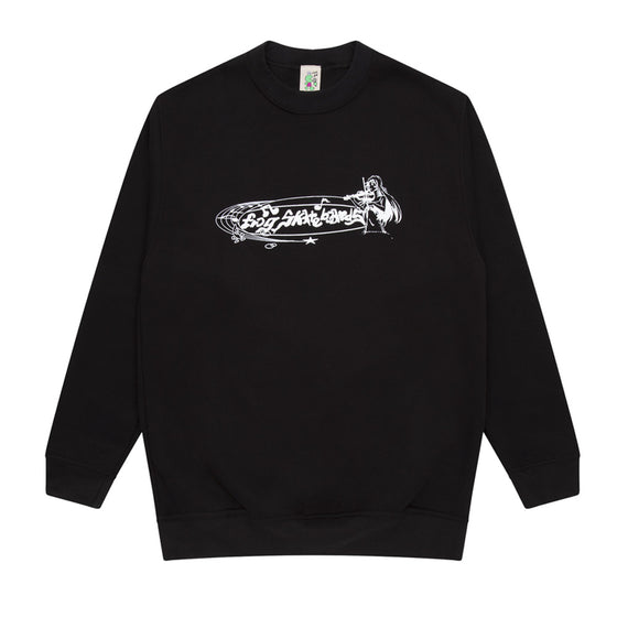 Frog Beautiful Music Crewneck - Black - Large