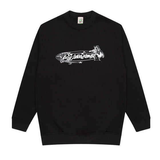 Frog Beautiful Music Crewneck - Black - Large