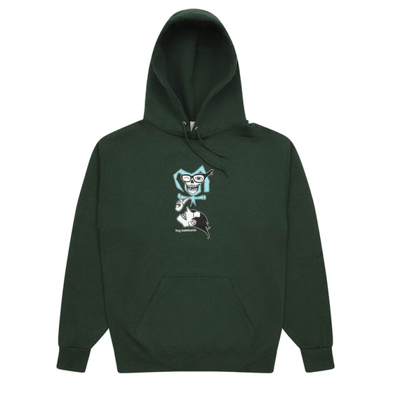 Frog Disobedient Hoodie - Forest - Medium