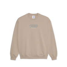  Polar Skate Co. Faces Dave Crewneck - Taupe - Medium