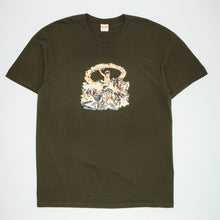  Fucking Awesome Fire Child Short Sleeve Tee - Forest Green - xlarge