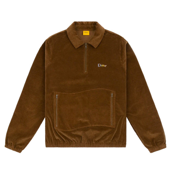 Dime Friends Corduroy Pullover - Light Brown - XL