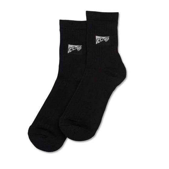 Last Resort AB Heel Tab Dress Socks (Black) - US 10-12