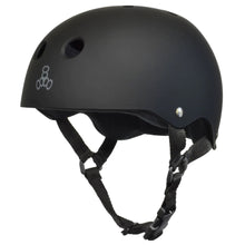  Triple 8 Helmet - Black Rubber/Black - M
