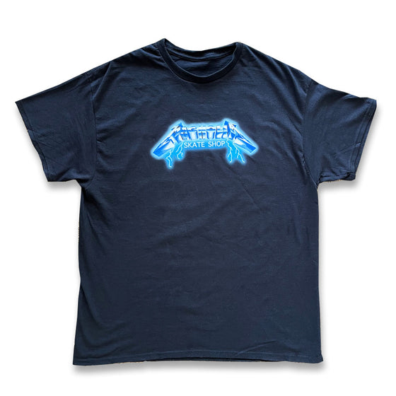 Magnolia Bolt Tee - Black
